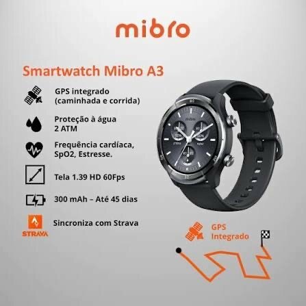 Montre connectée Mibro A3 GPS