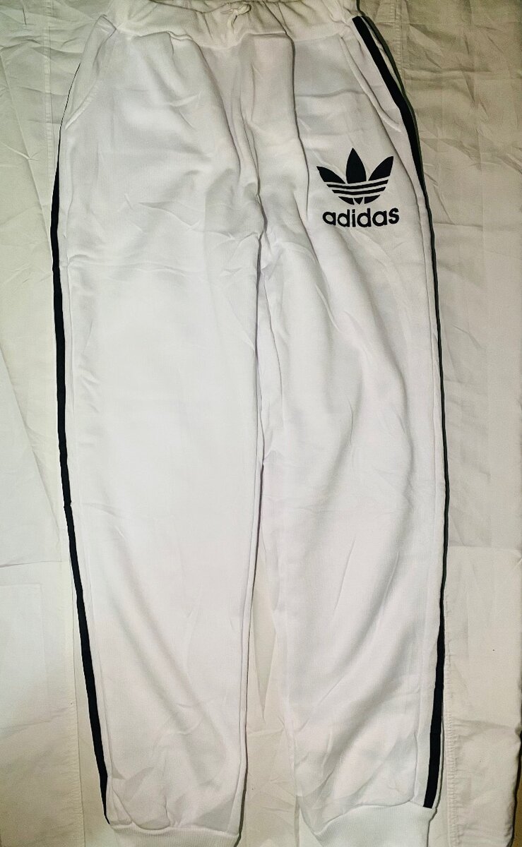 Survêtement blanc Adidas homme