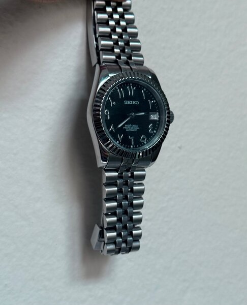 Montre Seiko mod Arabic noir