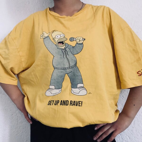 футболка с Гомером Симпсоном