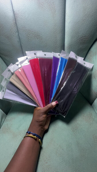 Ensembles de perruques colorées synthétiques