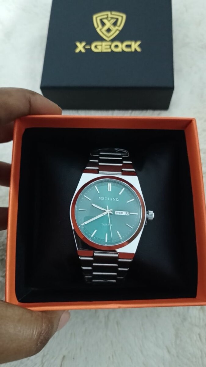 Montre Belmond , vert eau