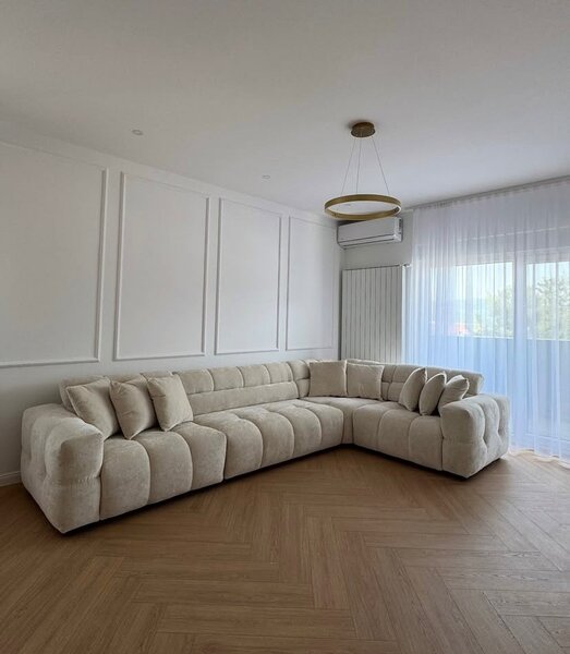 Canapé d'angle élégant