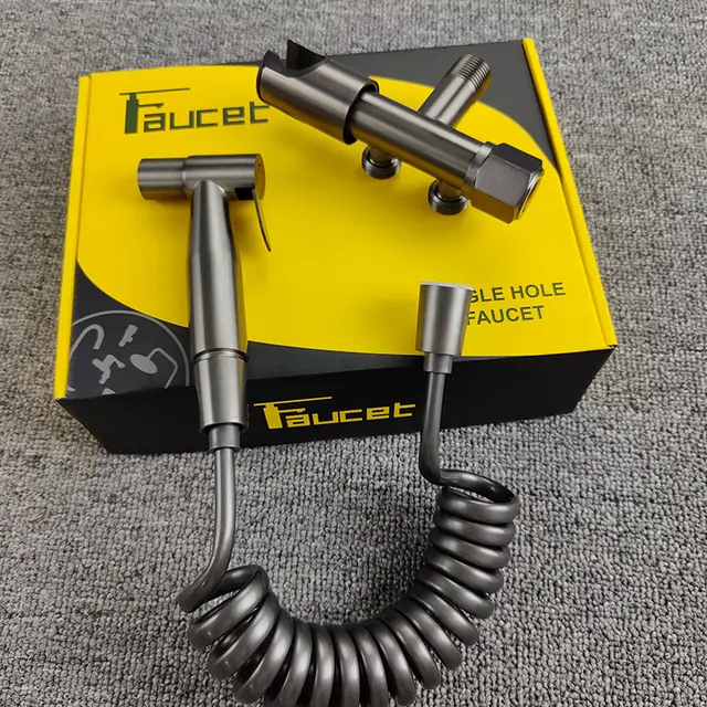 Kit de douche bidet en acier inoxydable