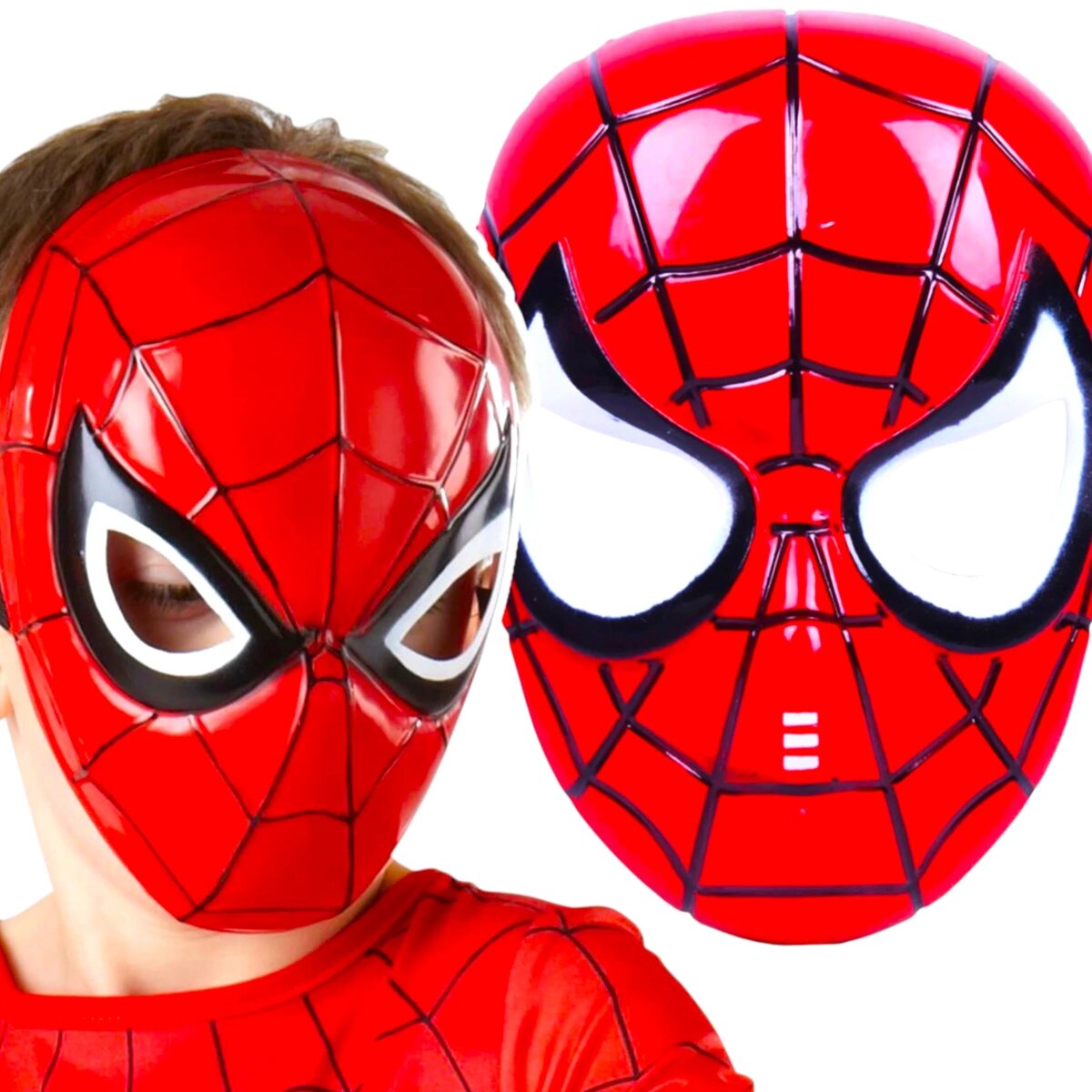 Ensemble masqué spider-man