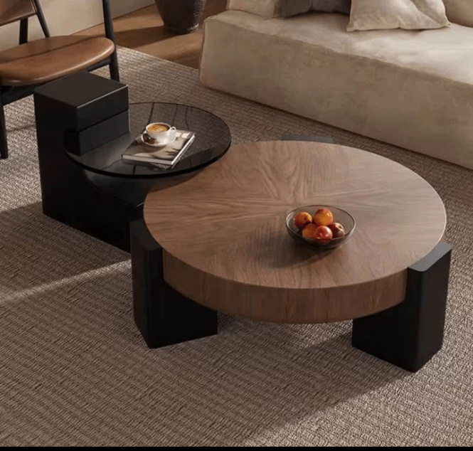 Table basse moderne en bois