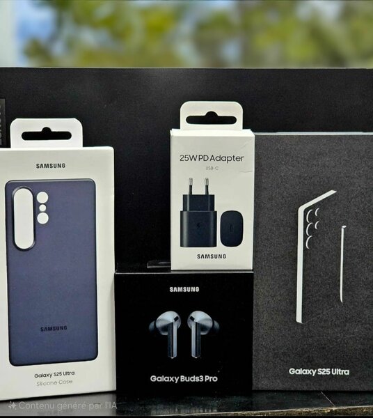 Samsung Galaxy S25 ULTRA DE 256GO NEUF SCELLÉ