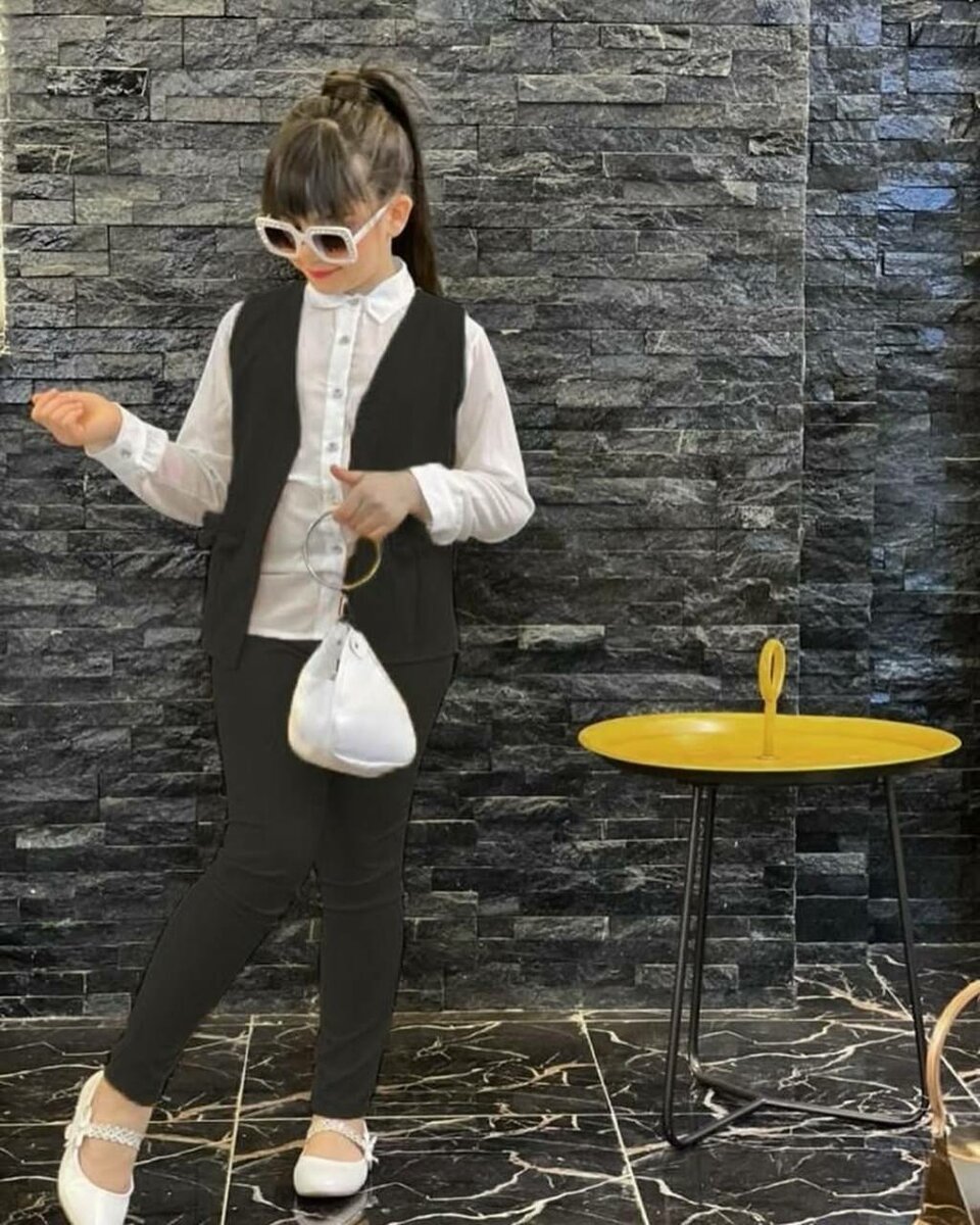 Beautiful 3pcs Outfit Trousers with coat and shirt