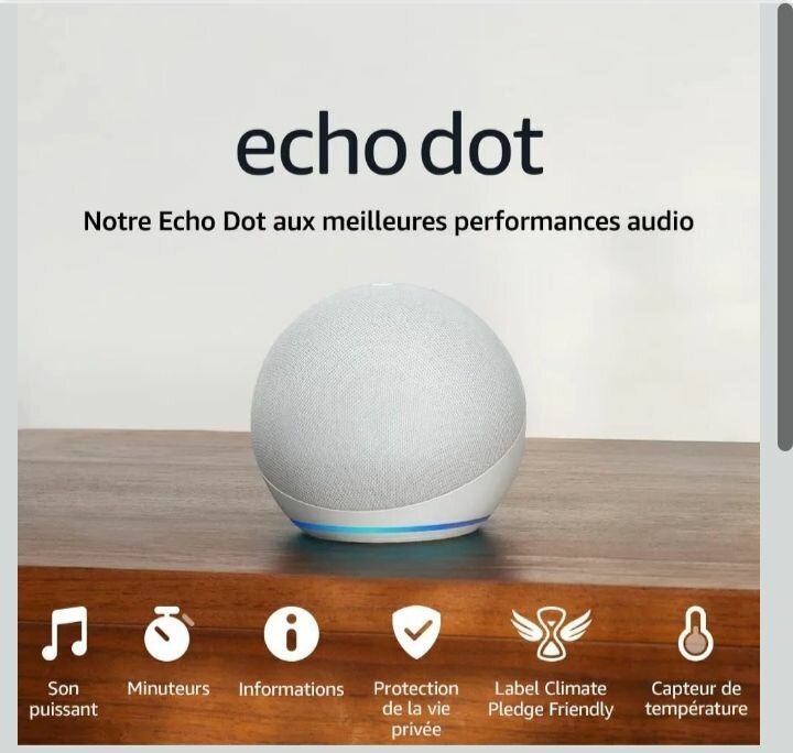 Echo Dot avec Alexa Intégré 5è