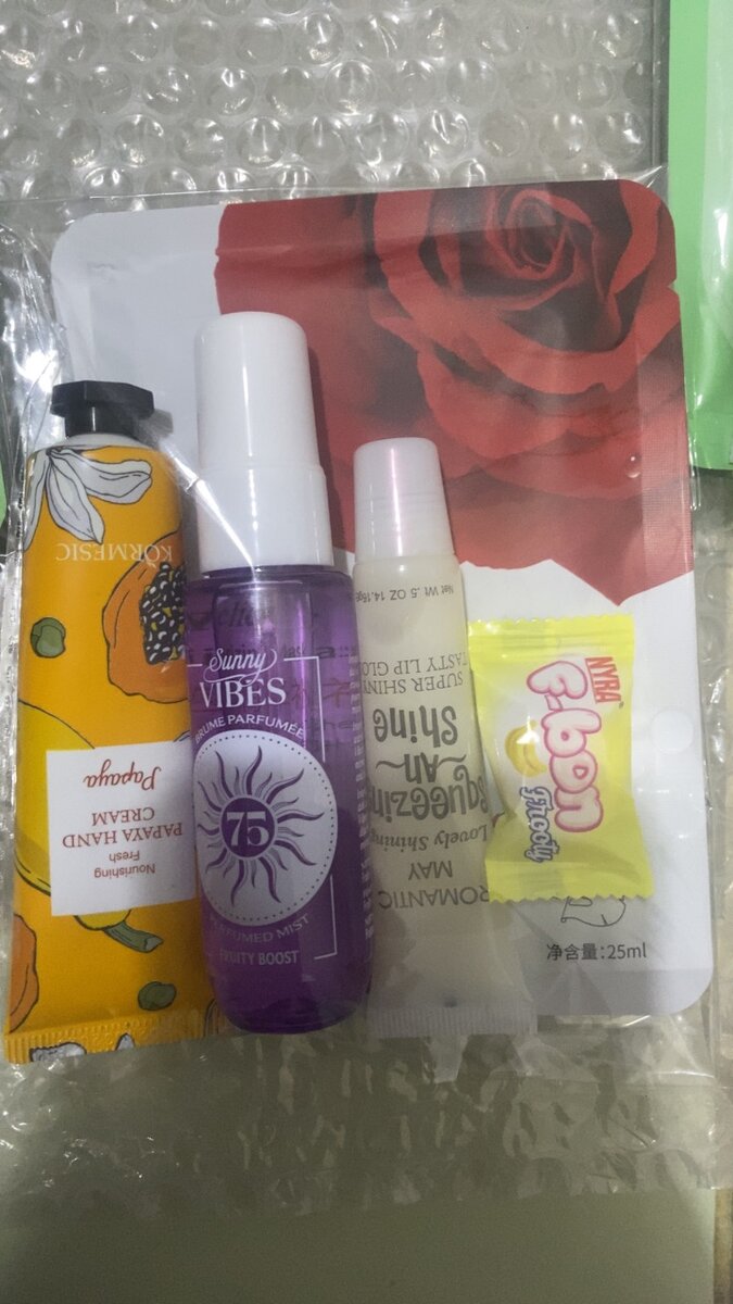 Coffret beauté soin parfumé