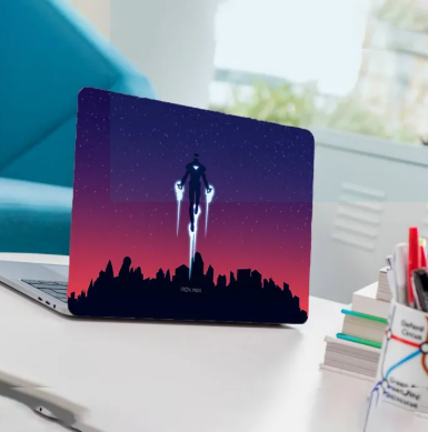 Ironman Laptop Back Skin-Laptop Skin Vinyl Sticker Decal, 13 13.3 14.6 15 15.4 15.6 inch Laptop Skin Sticker Cover For All Laptops