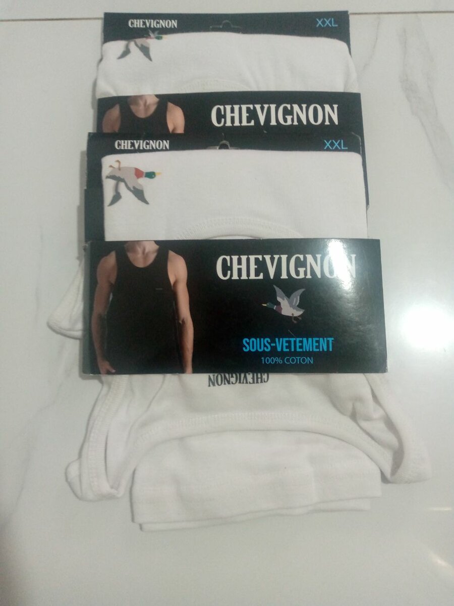 Débardeur Blanc XXL Chevignon