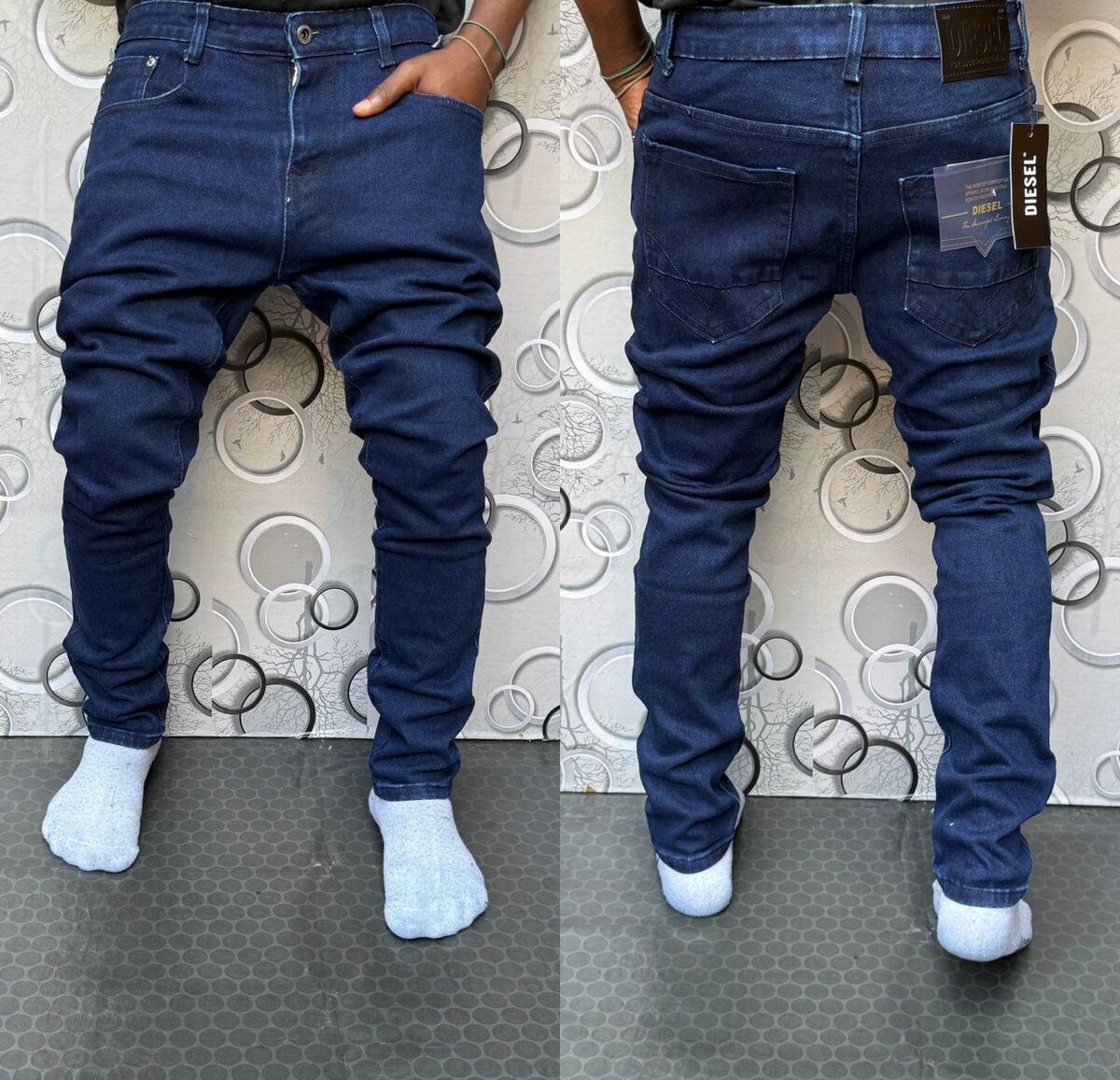 Jeans amples pour hommes