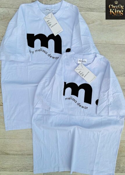 Robe T-shirt m. unisexe