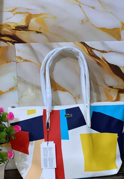 Sac à main coloré Lacoste