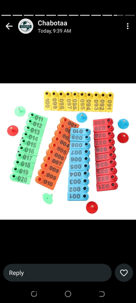 Vegetables seedlings,Ear Tag Applicators,Ear Tag's,