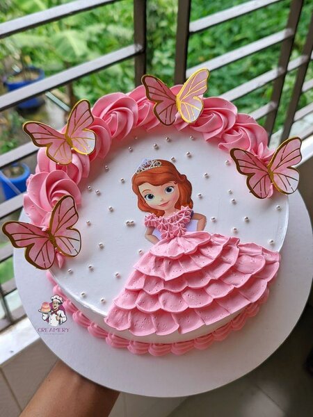 Gâteau d'anniversaire féerique