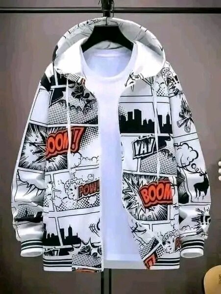 Veste à capuche BD moderne