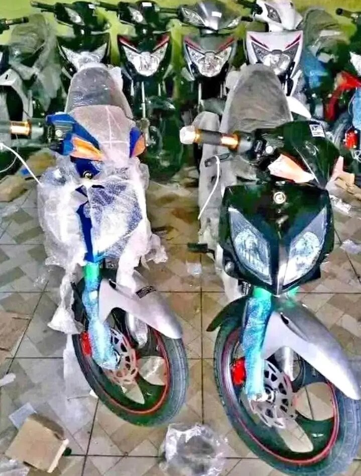 Motos sport design moderne