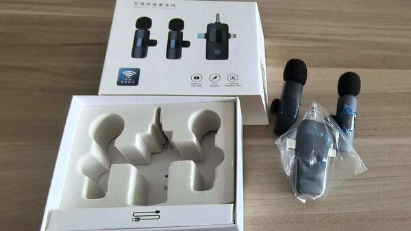 3 in 1 wireless lavalier microphone