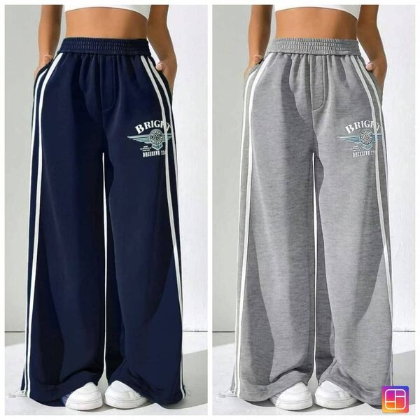 Pantalons larges décontractés femme