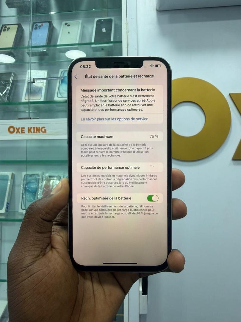 iPhone Blanc Haute Performance