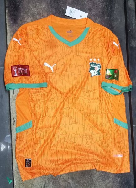Maillot de côte d'ivoire