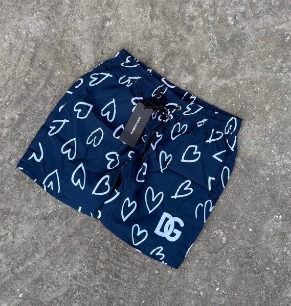 Short de Bain Coeurs Homme