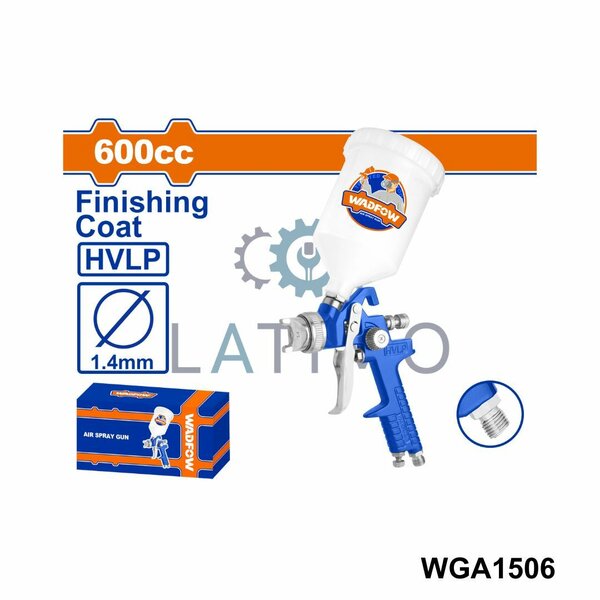 Pistolet peinture HVLP 600cc