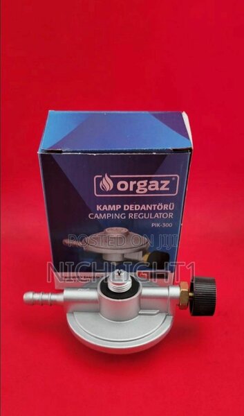 Camping gas regulator