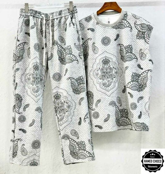 Pyjama en Coton Paisley