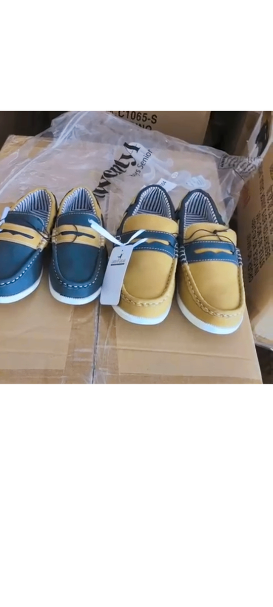 Chaussures bateau en cuir pour homme