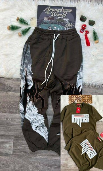 Pantalons jogging imprimés tendance