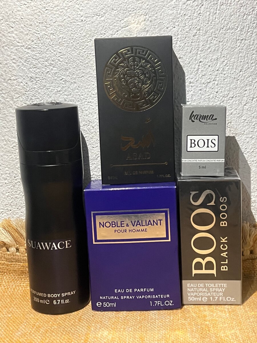 Ensemble de parfums élégants pour homme