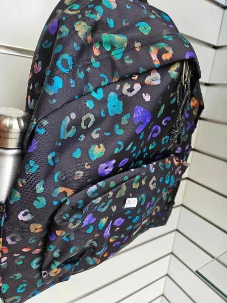 Sac à dos imprimé léopard