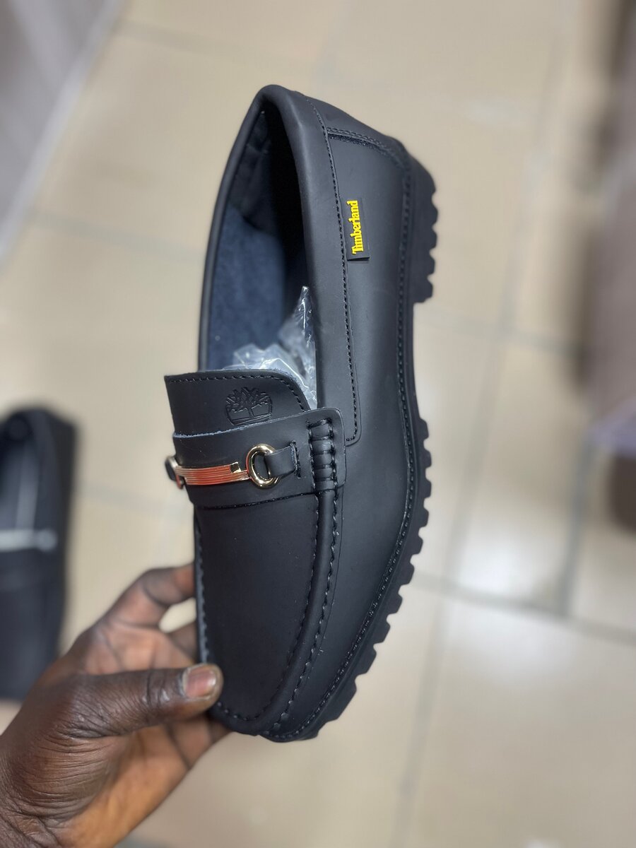 Mocassins en cuir pour hommes