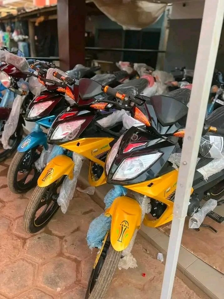 Moto moderne et stylée