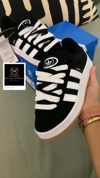 Basket  ADIDAS campus original dans sont carton