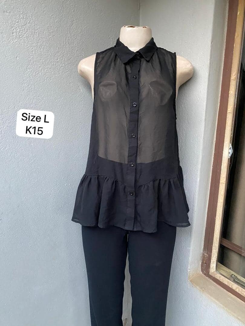 Transparent Black Shirt