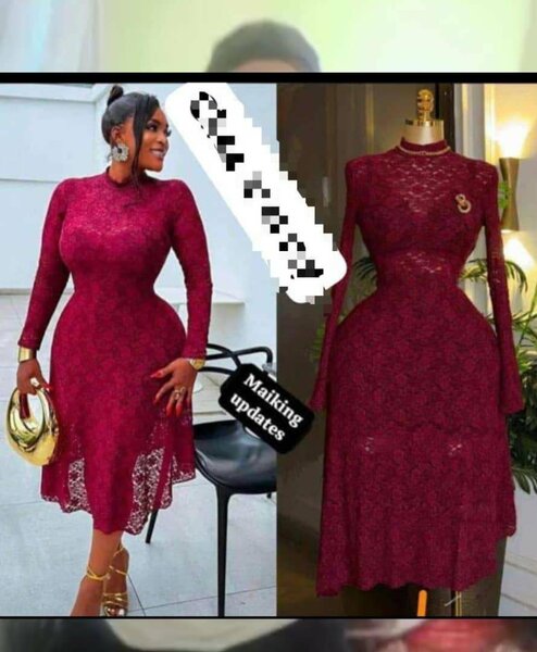 Robe en dentelle élégante