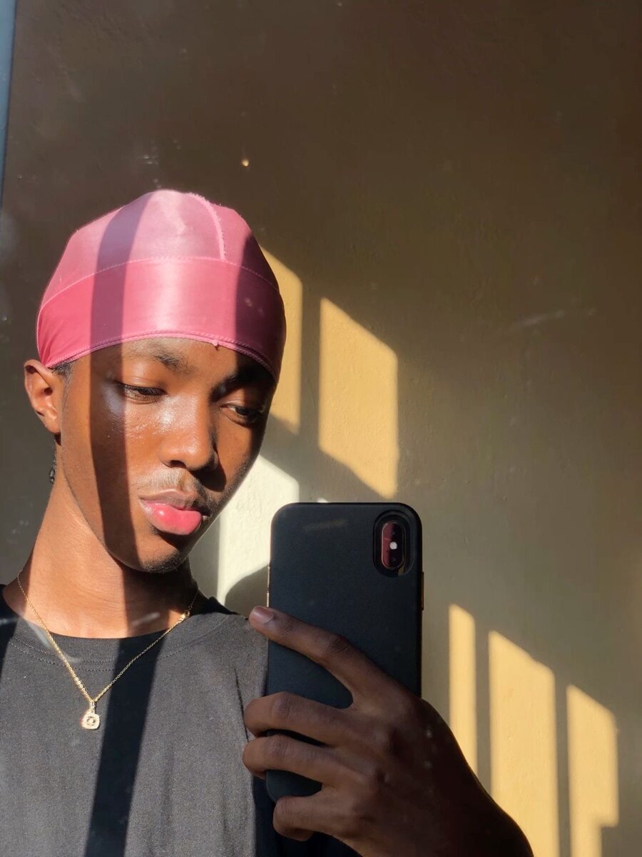 Durag en Satin Rose