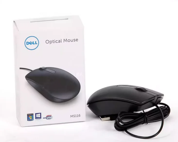 Souris optique filaire Dell MS116