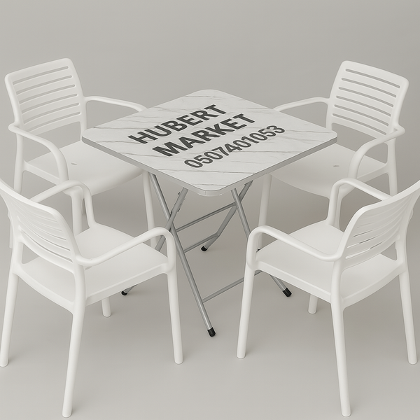 Set table et chaises extérieur