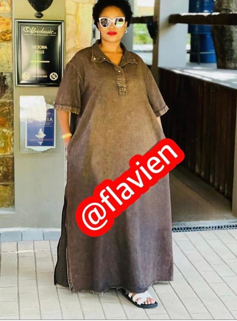 Robe ample décontractée femme