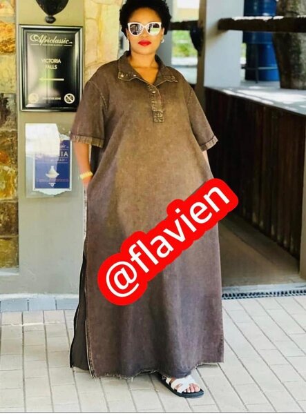 Robe ample décontractée femme