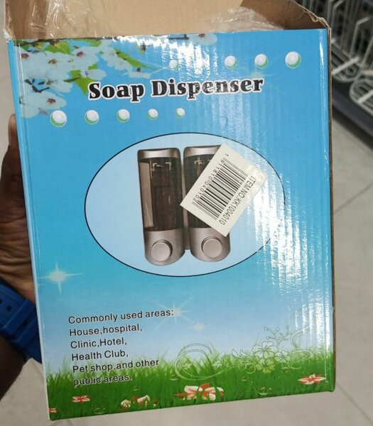 Distributeur de savon double