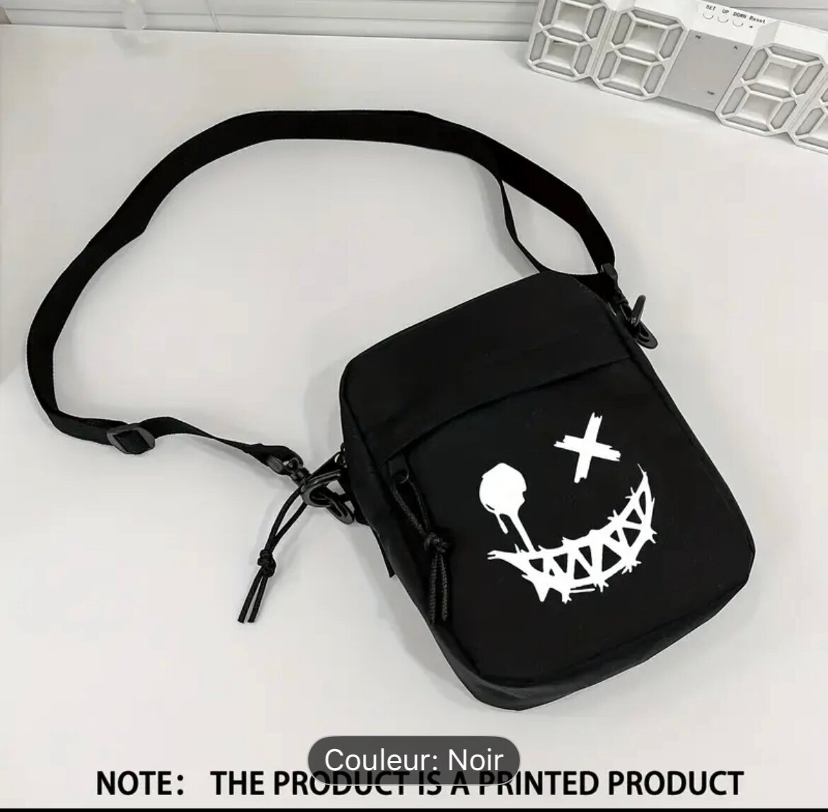 Sac Bandoulière Motif Cool