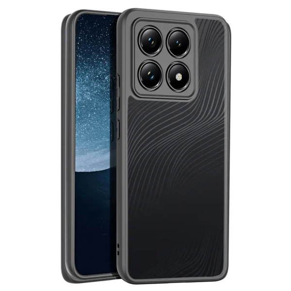 Coque Xiaomi 14t pro (transparent noir)