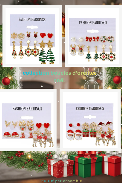 Colliers de Noël élégants