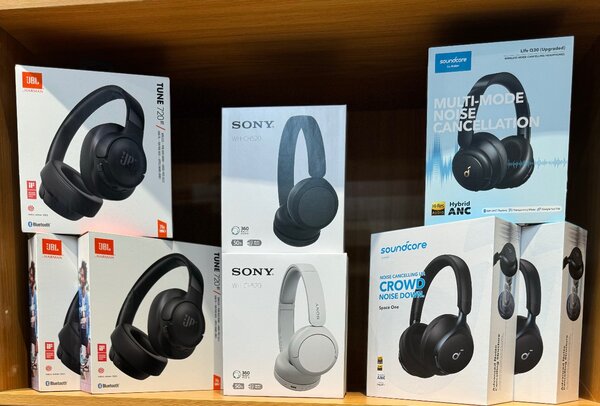 JBL,SONY &SOUNDCORE HEADPHONES